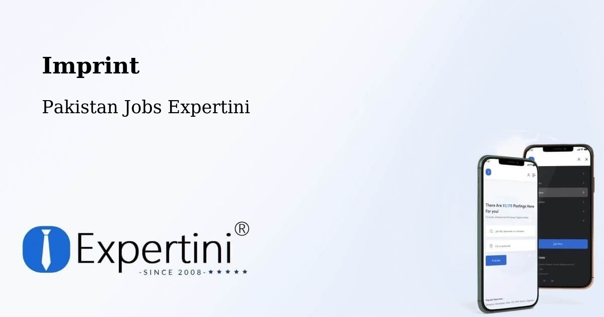 Imprint – Talagang - Pakistan Jobs Expertini